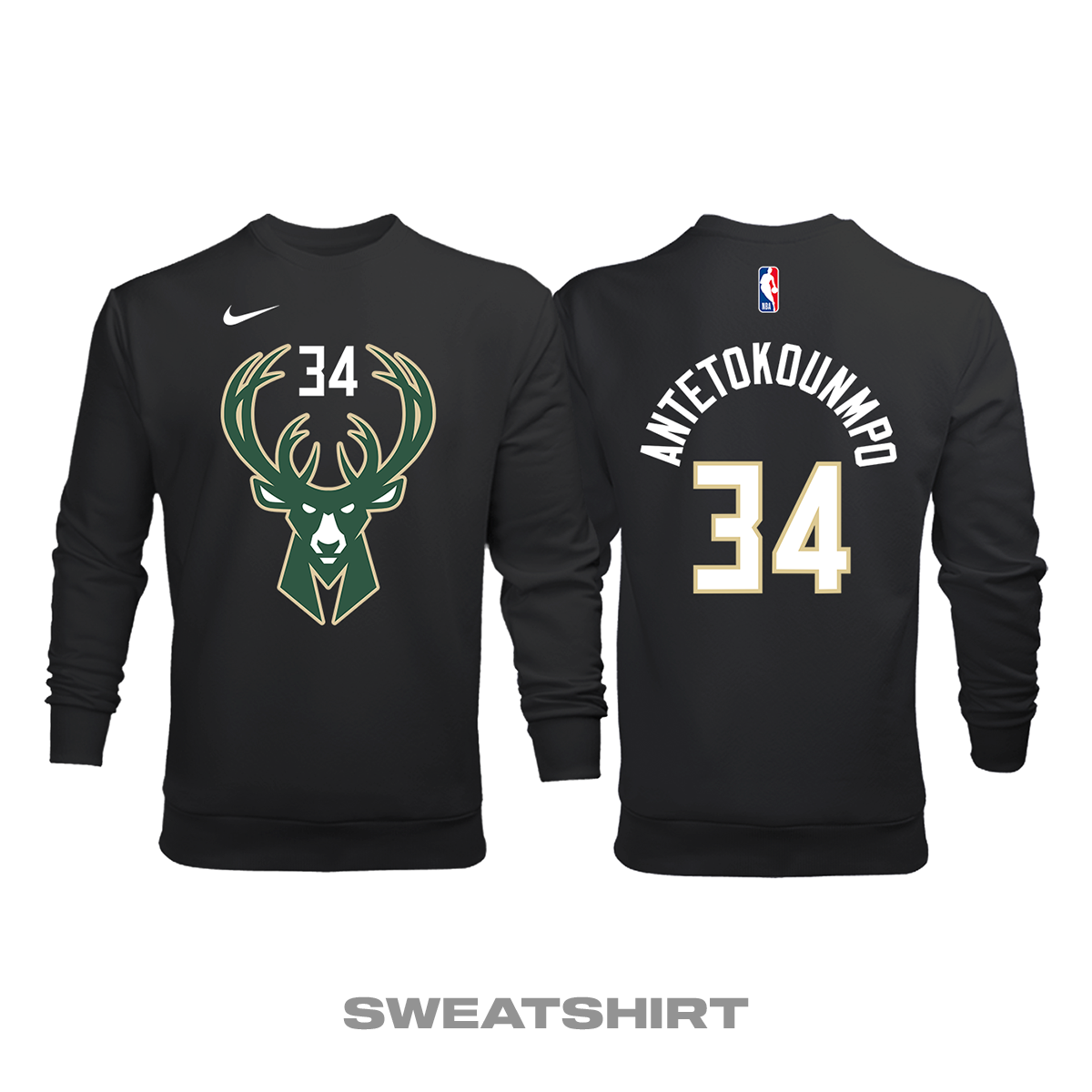 Milwaukee Bucks: Statement Edition 2017/2018 Sweatshirt S