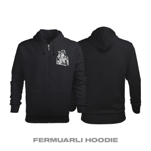 Kobe The Legends Fermuarlı Kapüşonlu Hoodie