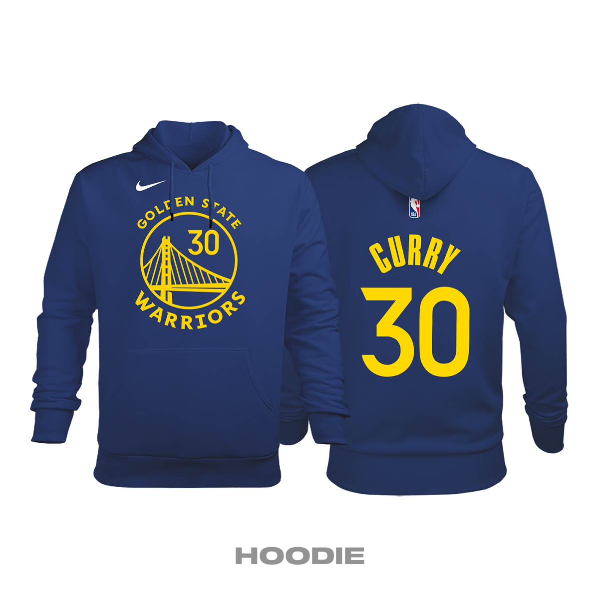 Golden State Warriors: Icon Edition 2019/2020 Kapüşonlu Hoodie 3XL