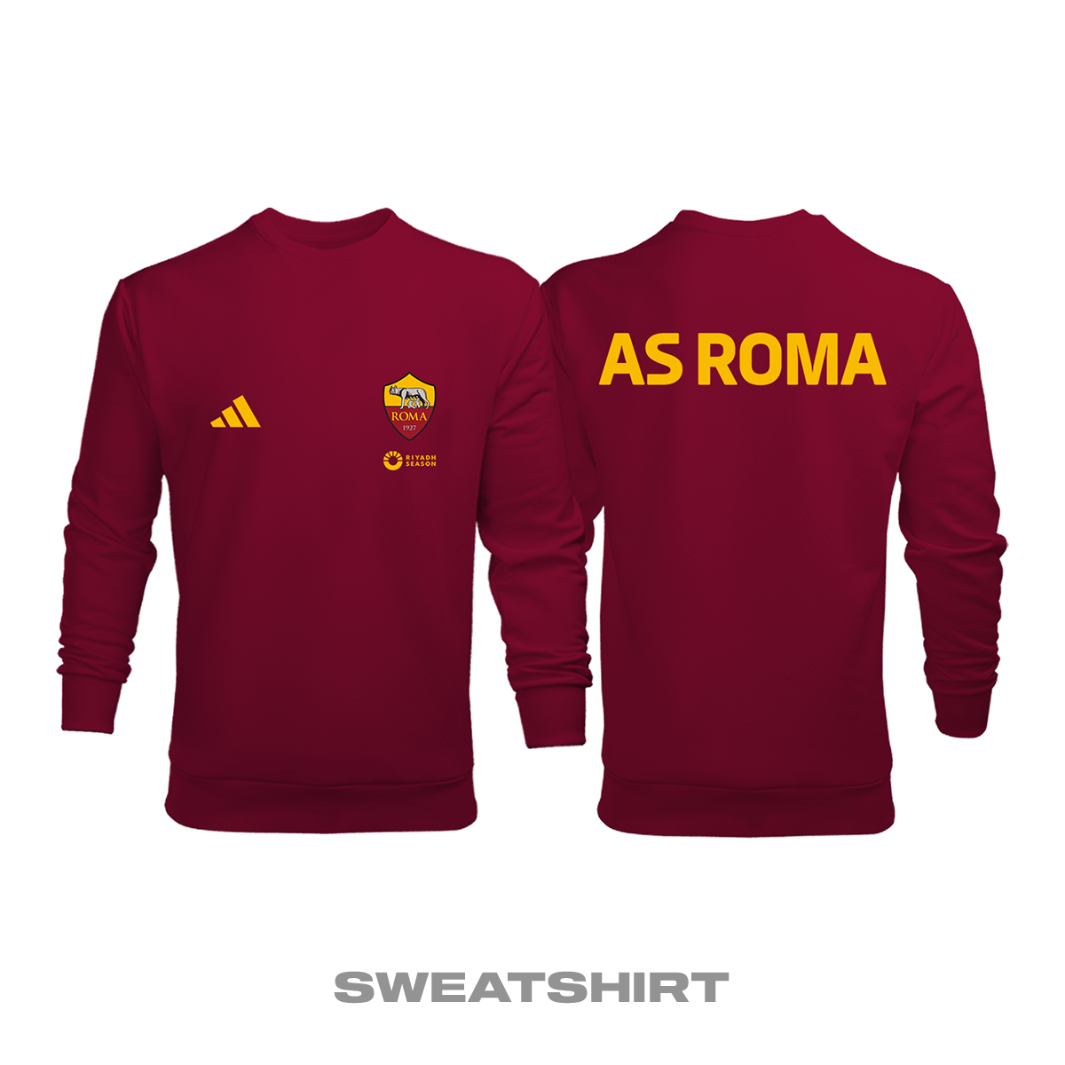 AS Roma: Club Culture Series - Giallo Rosso Edition Sweatshirt