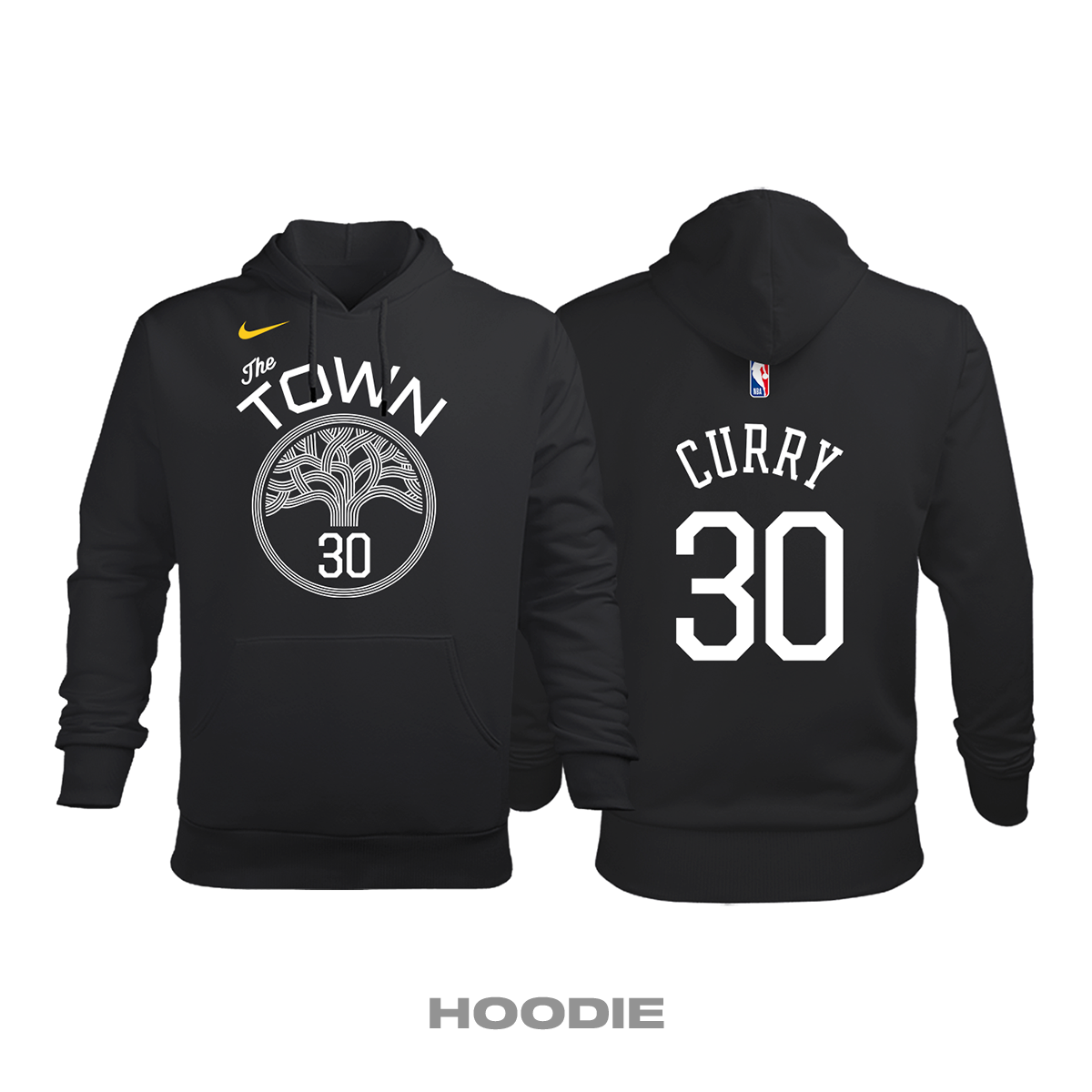 Golden State Warriors: Statement Edition 2017/2018 Kapüşonlu Hoodie M
