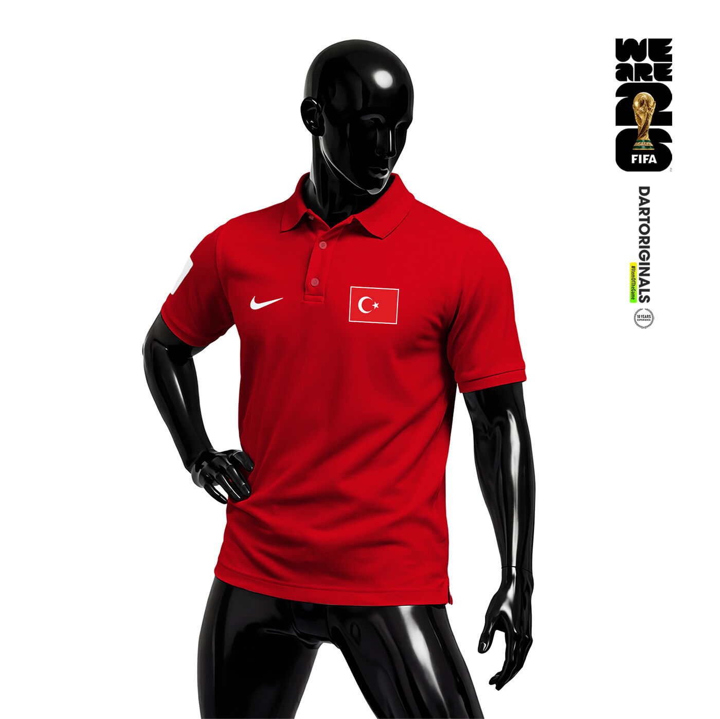 Türkiye: Red Edition - FIFA World Cup™ 2026 Polo Yaka