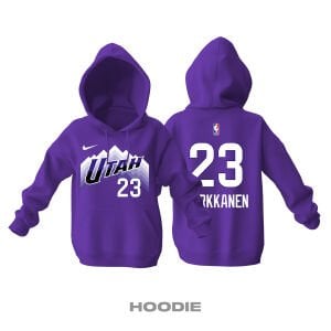 Utah Jazz: City Edition 2023/2024 Kapüşonlu Hoodie