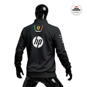 Scuderia Ferrari: SF-26 Merch Edition - Black 2026 Fermuarlı Ceket