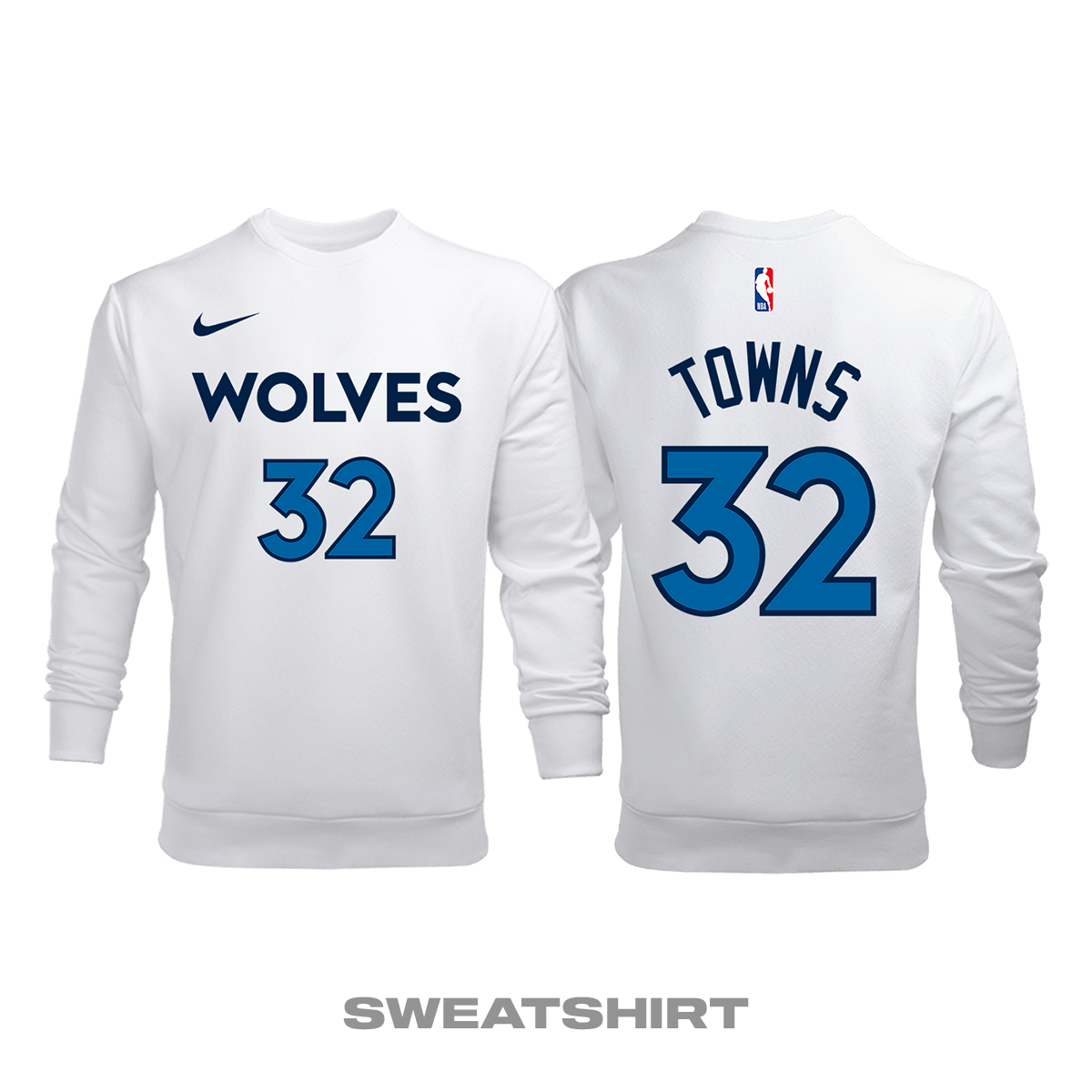 Minnesota Timberwolves: Association Edition 2017/2018 Sweatshirt XL