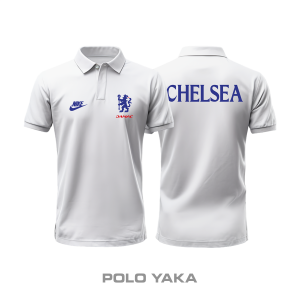Chelsea: Club Culture Series - White Edition Polo Yaka