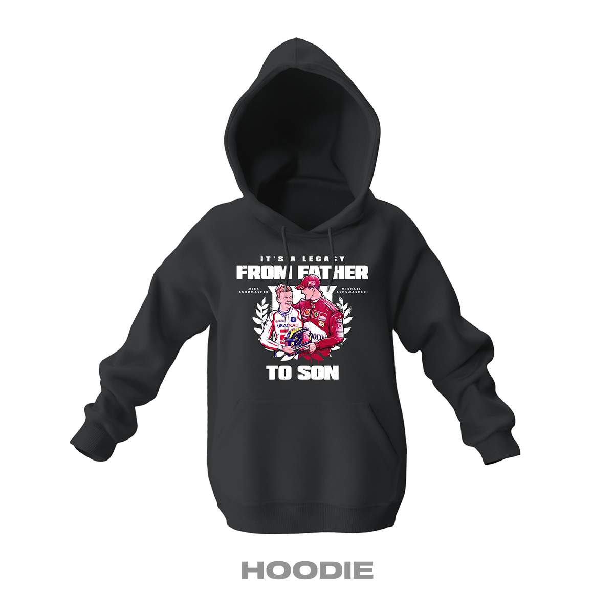 Father to Son Kapüşonlu Hoodie XL
