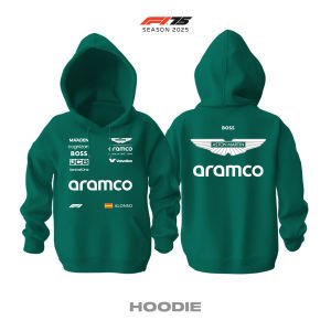 Aston Martin F1 Team: AMR25 Green Edition 2025 Kapüşonlu Hoodie