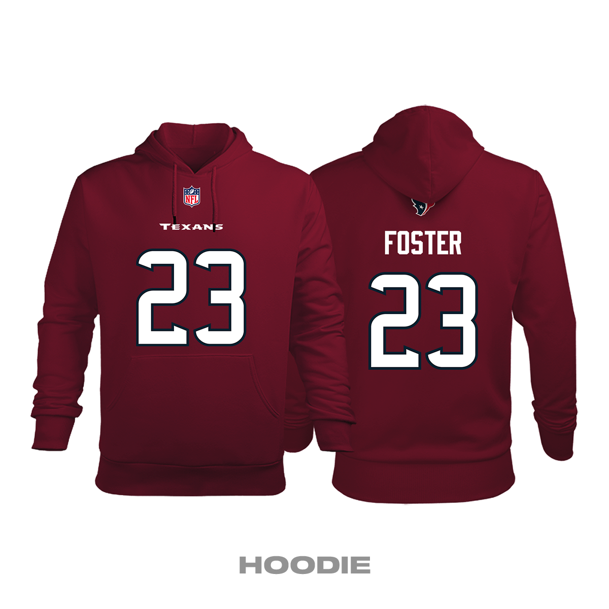 Houston Texans: Alternate Edition 2020/2021 Kapüşonlu Hoodie 5XL