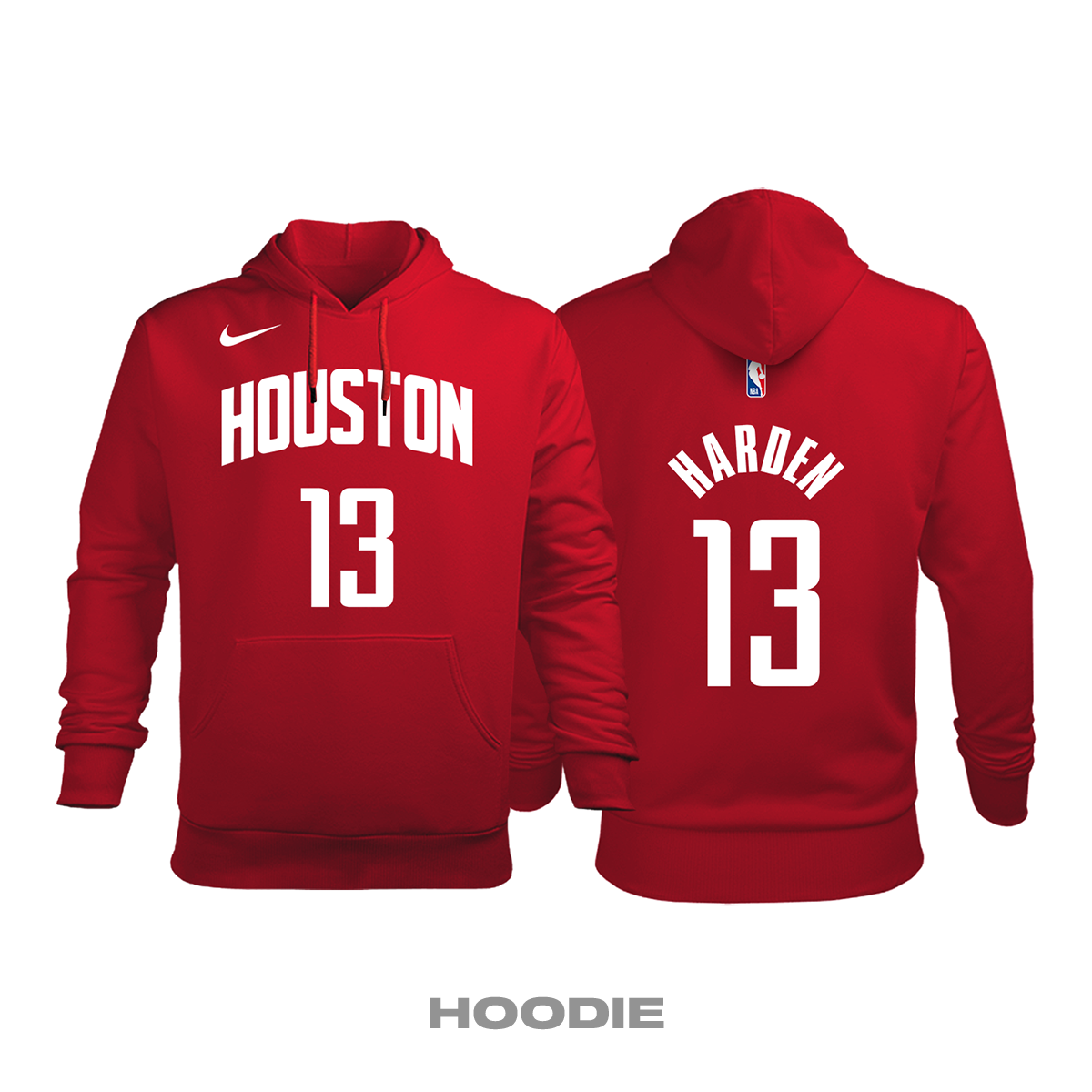 Houston Rockets: Earned Edition 2018/2019 Kapüşonlu Hoodie S
