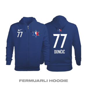 All-Star: Team LeBron Starters Edition 2019/2020 Fermuarlı Kapüşonlu Hoodie 3XL