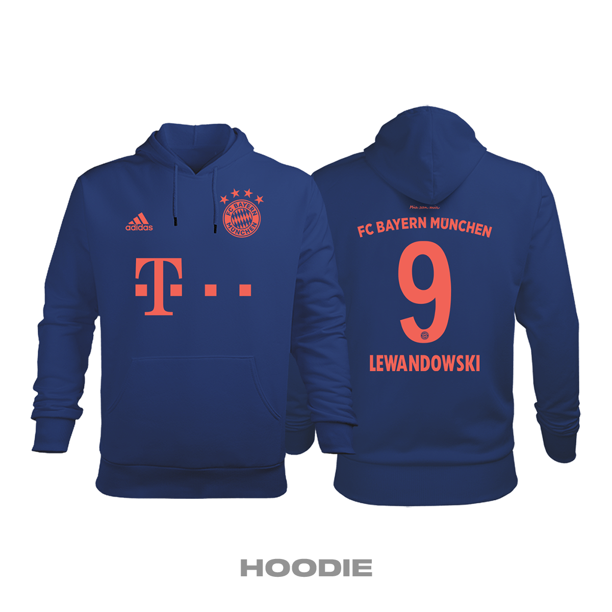 Bayern Münih: Third Edition 2019/2020 Kapüşonlu Hoodie