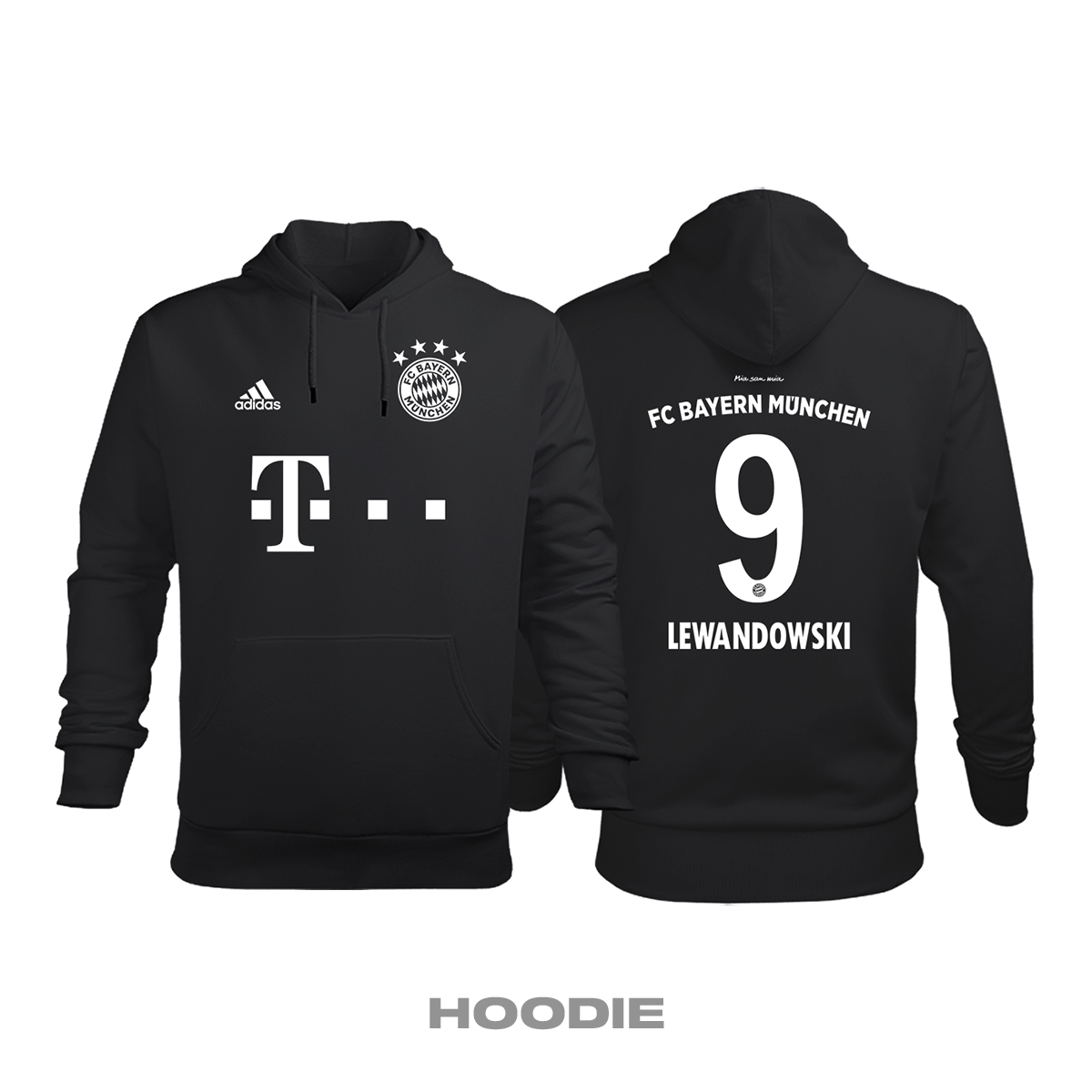 Bayern Münih: Third Edition 2020/2021 Kapüşonlu Hoodie
