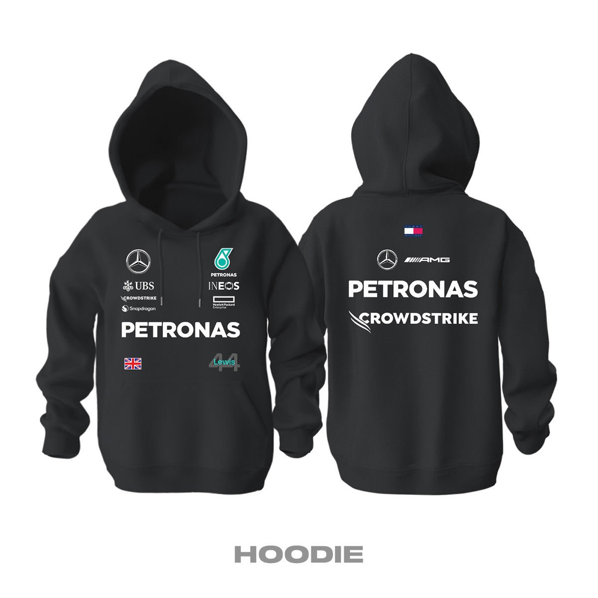 AMG Petronas F1 Team: W15 Edition Kapüşonlu Hoodie