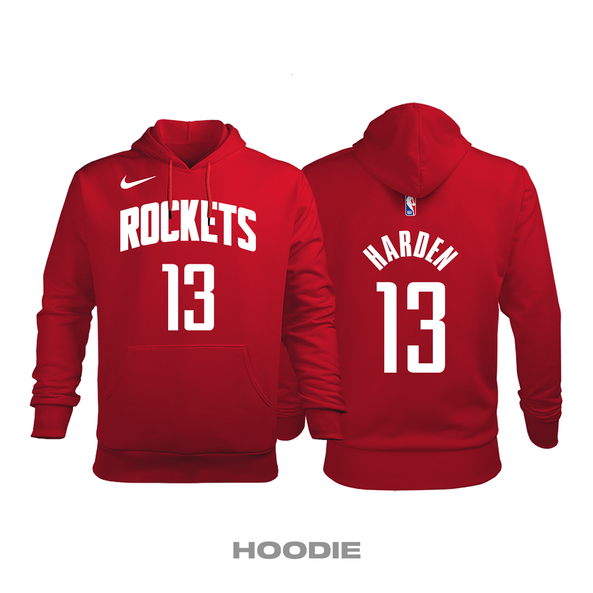 Houston Rockets: Icon Edition 2019/2020 Kapüşonlu Hoodie 4XL