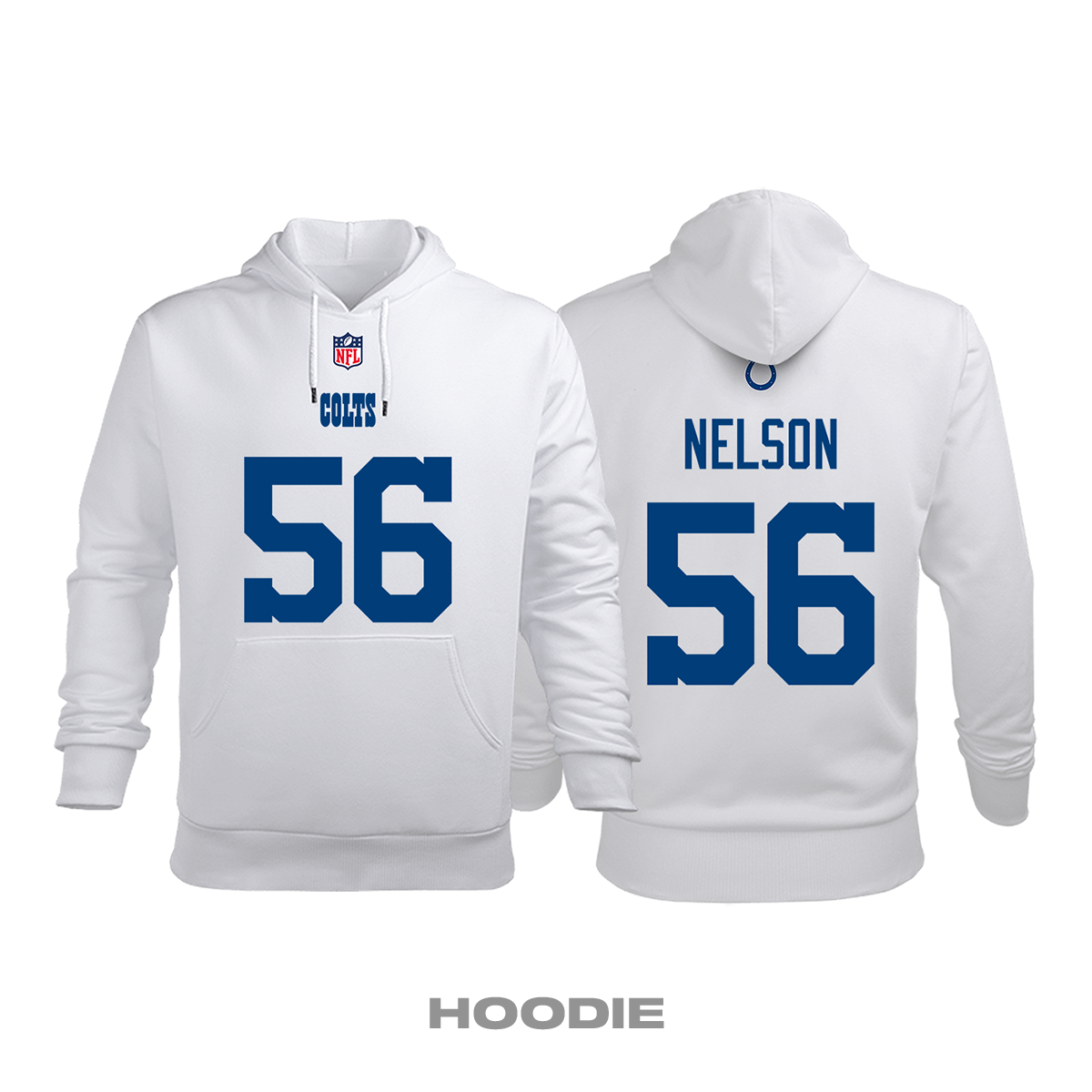 Indianapolis Colts: Road Edition 2020/2021 Kapüşonlu Hoodie 2XL