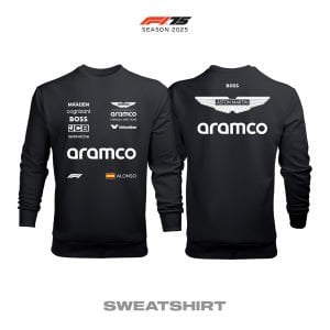 Aston Martin F1 Team: AMR25 Black Edition 2025 Sweatshirt