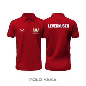 Leverkusen: Club Culture Series - Red Edition Polo Yaka
