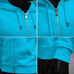 Charlotte Hornets: Icon Edition 2K26 Fermuarlı Kapüşonlu Hoodie