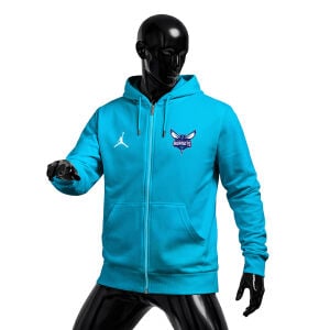 Charlotte Hornets: Icon Edition 2K26 Fermuarlı Kapüşonlu Hoodie