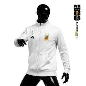 Argentina: White Edition - FIFA World Cup™ 2026 Fermuarlı Ceket
