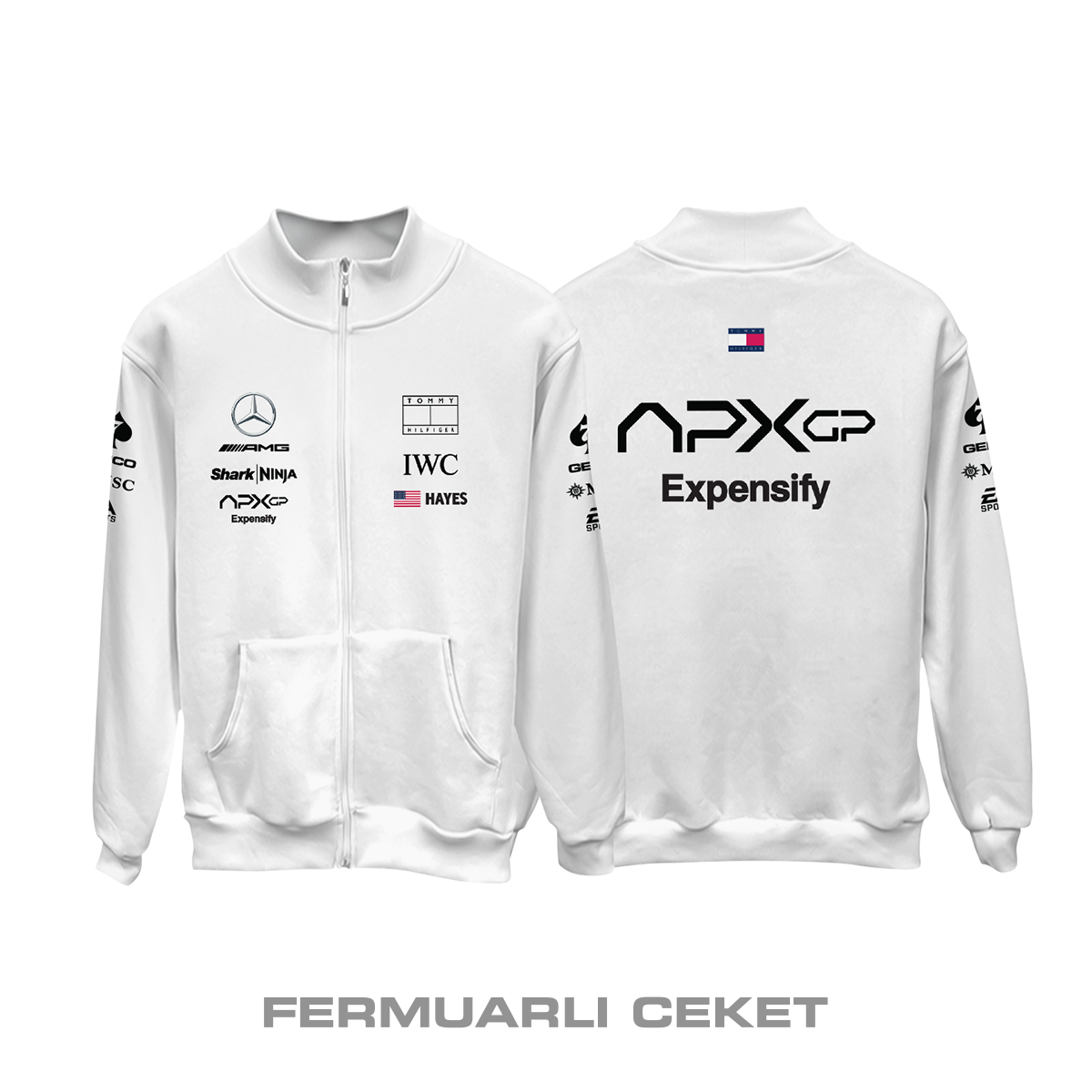 APXGP Expensify: Sonny Hayes Edition 2025 Fermuarlı Ceket