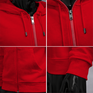 Scuderia Ferrari: SF-26 Merch Edition - Red 2026 (WHITE HP) Fermuarlı Hoodie