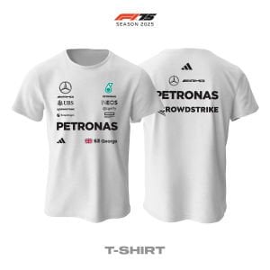 AMG Petronas F1 Team: W16 White Edition 2025 Tişört