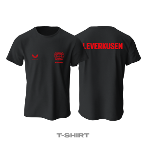 Leverkusen: Club Culture Series - Black Edition Tişört