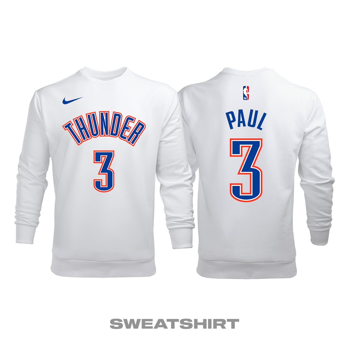 Oklahoma City Thunder: Association Edition 2017/2018 Sweatshirt XS
