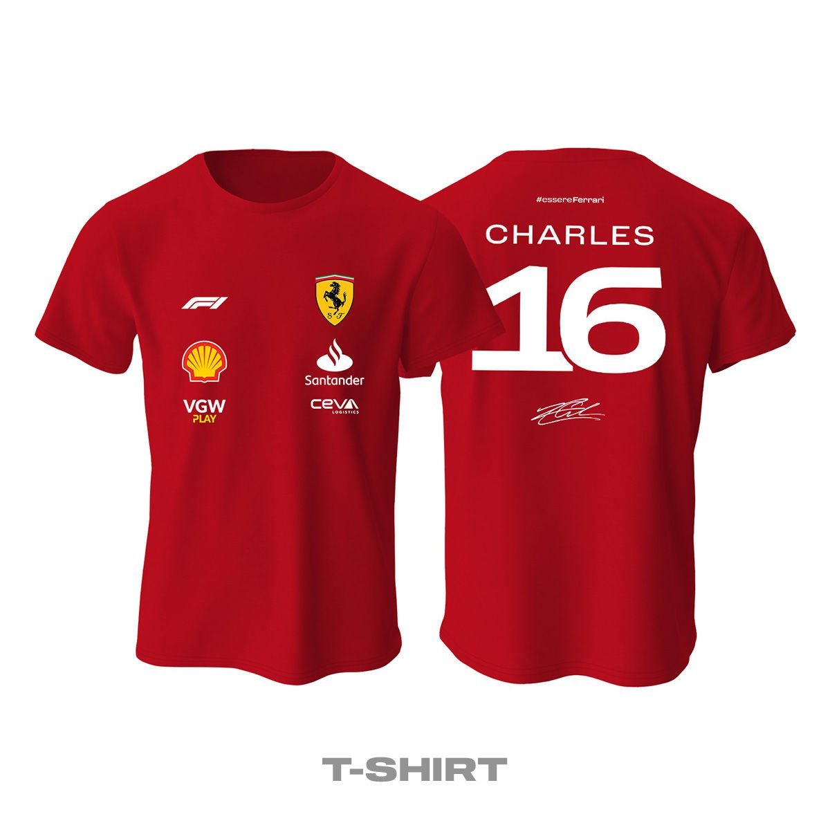 Scuderia Ferrari: Red Crew Edition 2023 Tişört