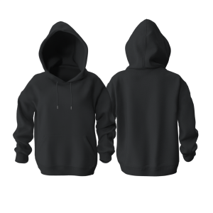 Siyah Kapüşonlu Hoodie - Kampanyalı