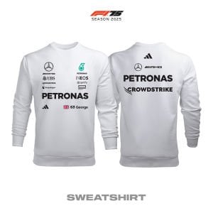 AMG Petronas F1 Team: W16 White Edition 2025 Sweatshirt