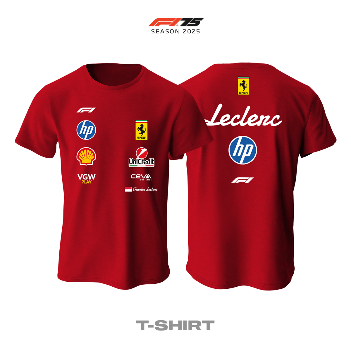 Scuderia Ferrari: SF-25 MonzaGP - Niki Lauda Edition 2025 Tişört