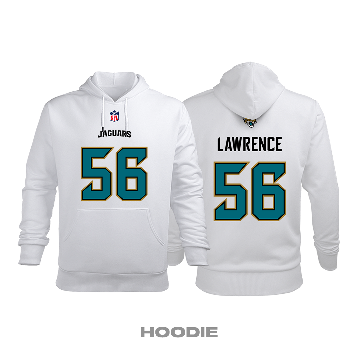 Jacksonville Jaguars: Road Edition 2020/2021 Kapüşonlu Hoodie 5XL