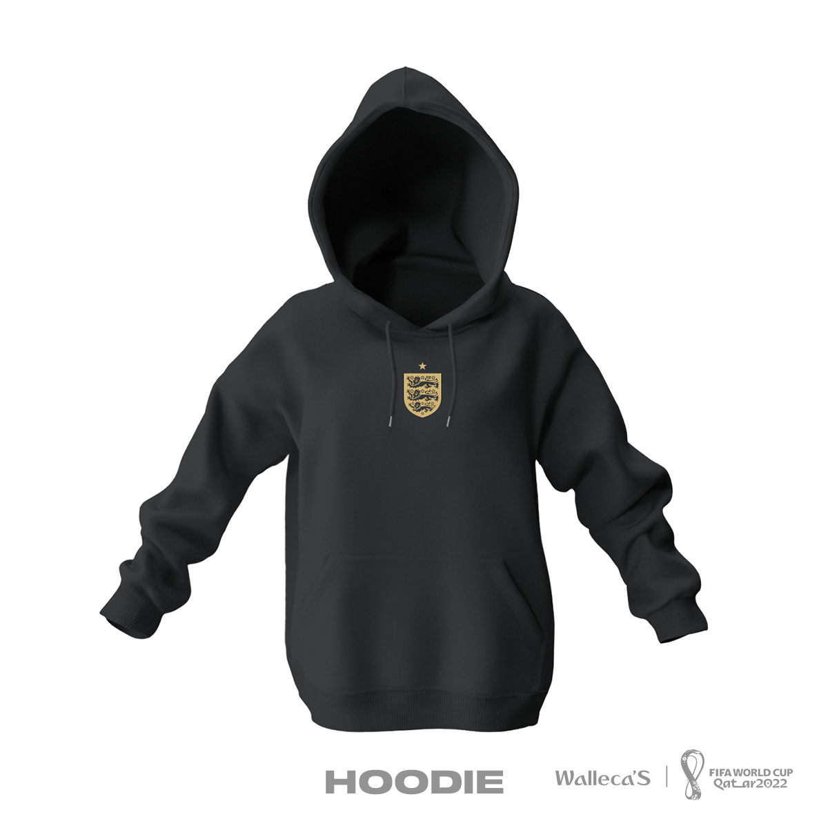 İngiltere: Gold Edition Kapüşonlu Hoodie
