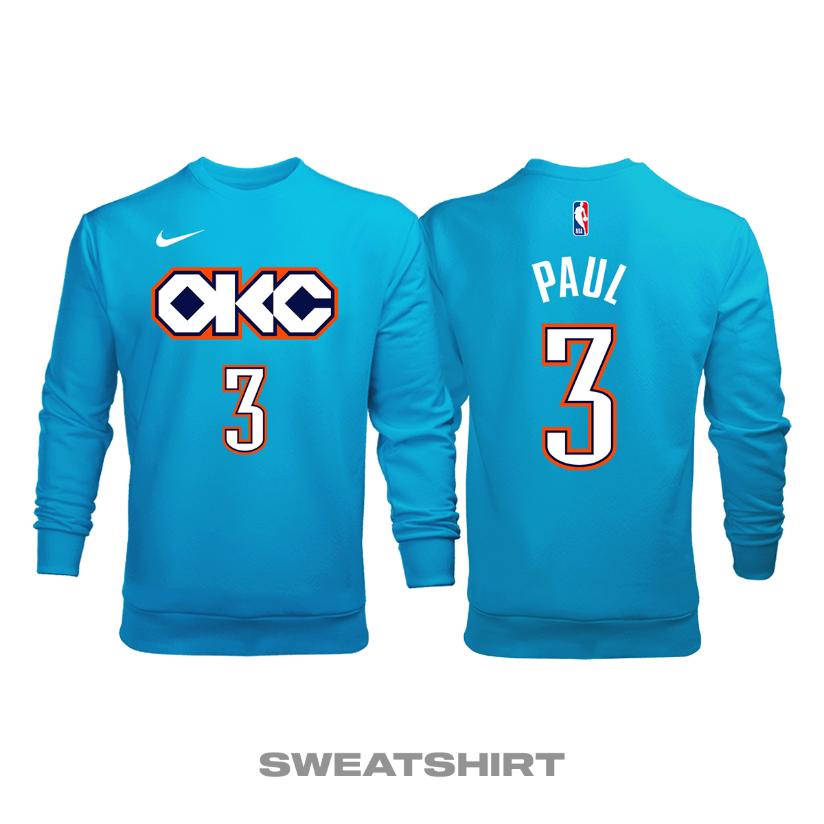 Oklahoma City Thunder: City Edition 2018/2019 Sweatshirt 3XL