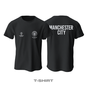 Manchester City: Club Culture Series - Black Edition Tişört