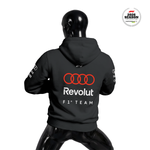 Audi Revolut F1 Team: R26 - Merch Edition Black 2026 Kapüşonlu Hoodie
