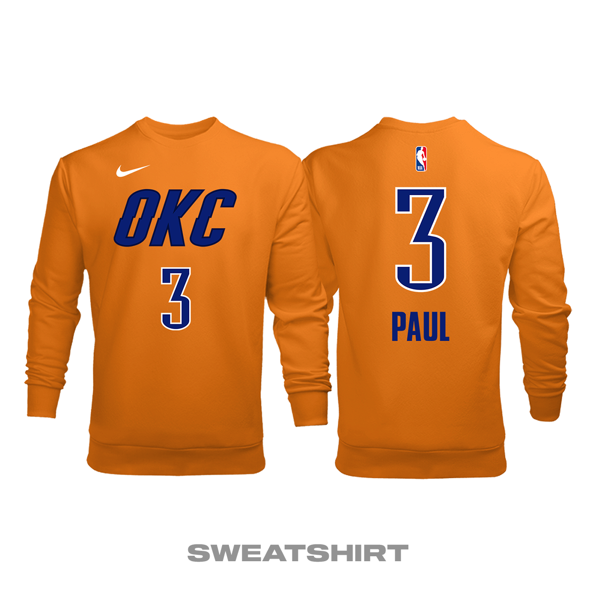 Oklahoma City Thunder: Earned Edition 2018/2019 Sweatshirt S