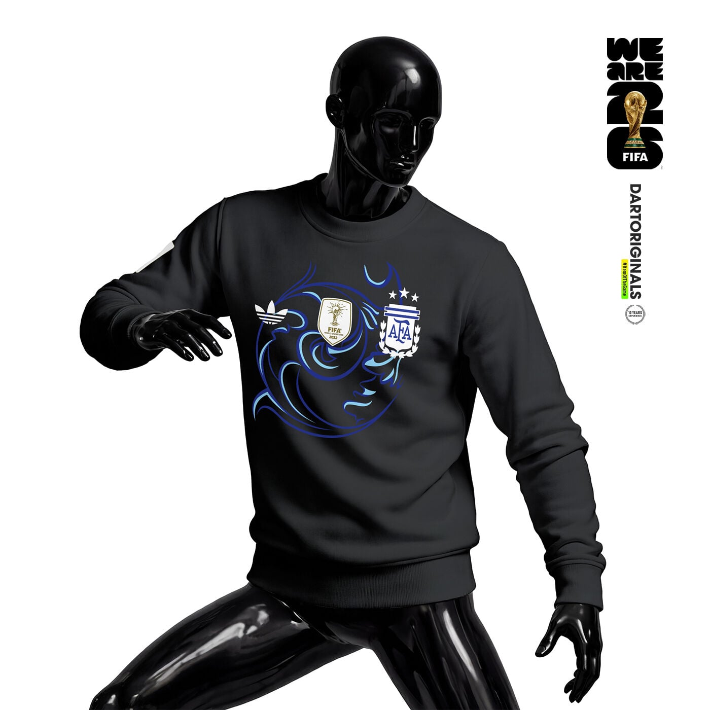 Argentina: Black Edition - FIFA World Cup™ 2026 Sweatshirt