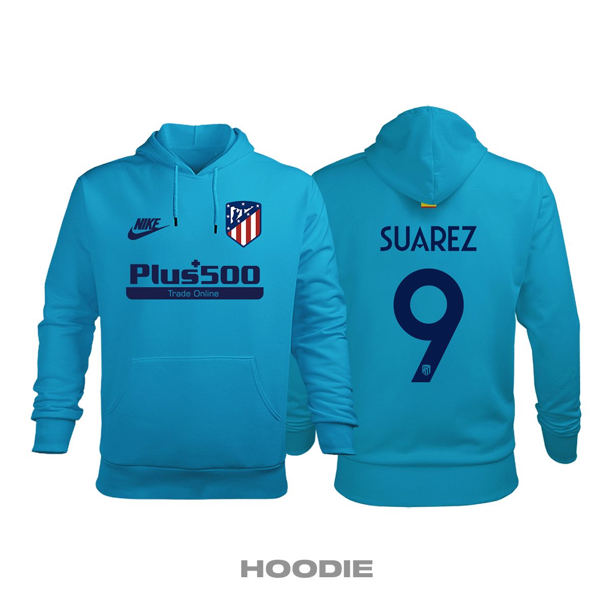 Atlético Madrid: Third Edition 2019/2020 Kapüşonlu Hoodie 3XL