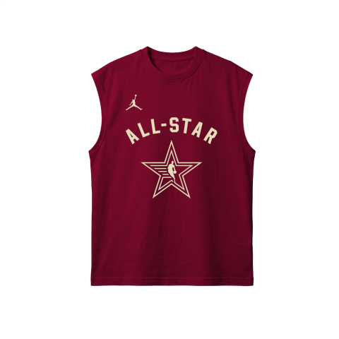 NBA All-Star: Claret Edition 2K24 Kesik Kol Tişört