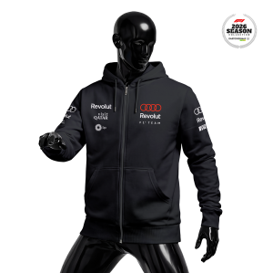 Audi Revolut F1 Team: R26 - Merch Edition Black 2026 Fermuarlı Hoodie