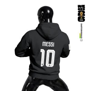 Argentina: Black Edition - FIFA World Cup™ 2026 Kapüşonlu Hoodie