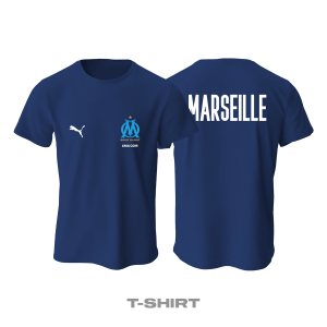 Marseille: Club Culture Series - Navy Edition Tişört