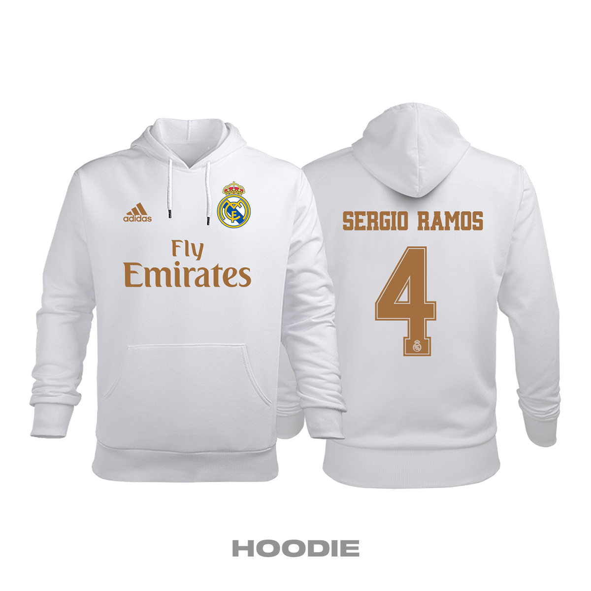 Real Madrid: Home Edition 2019/2020 Kapüşonlu Hoodie