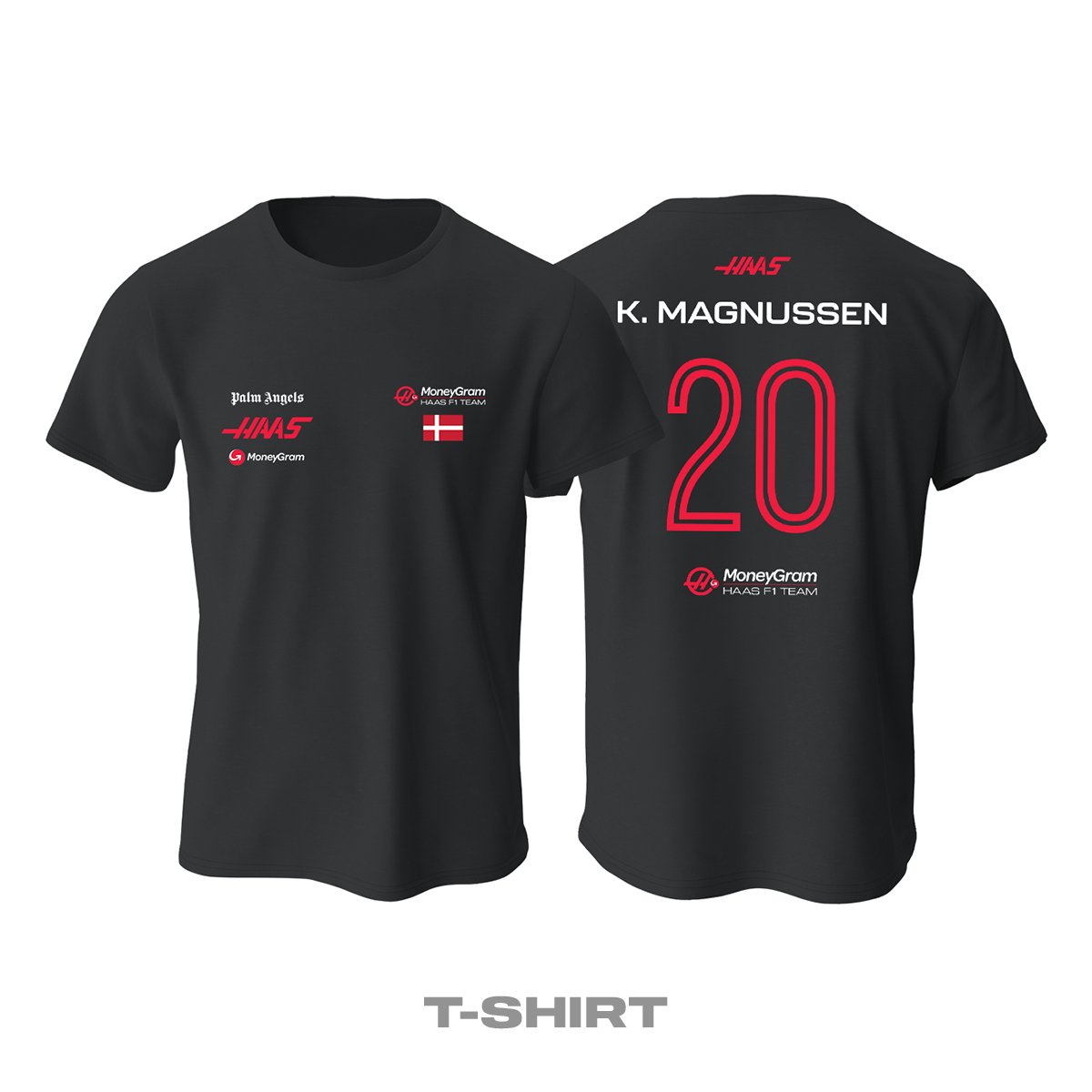 Haas F1 Team: Black Crew Edition 2023 Tişört