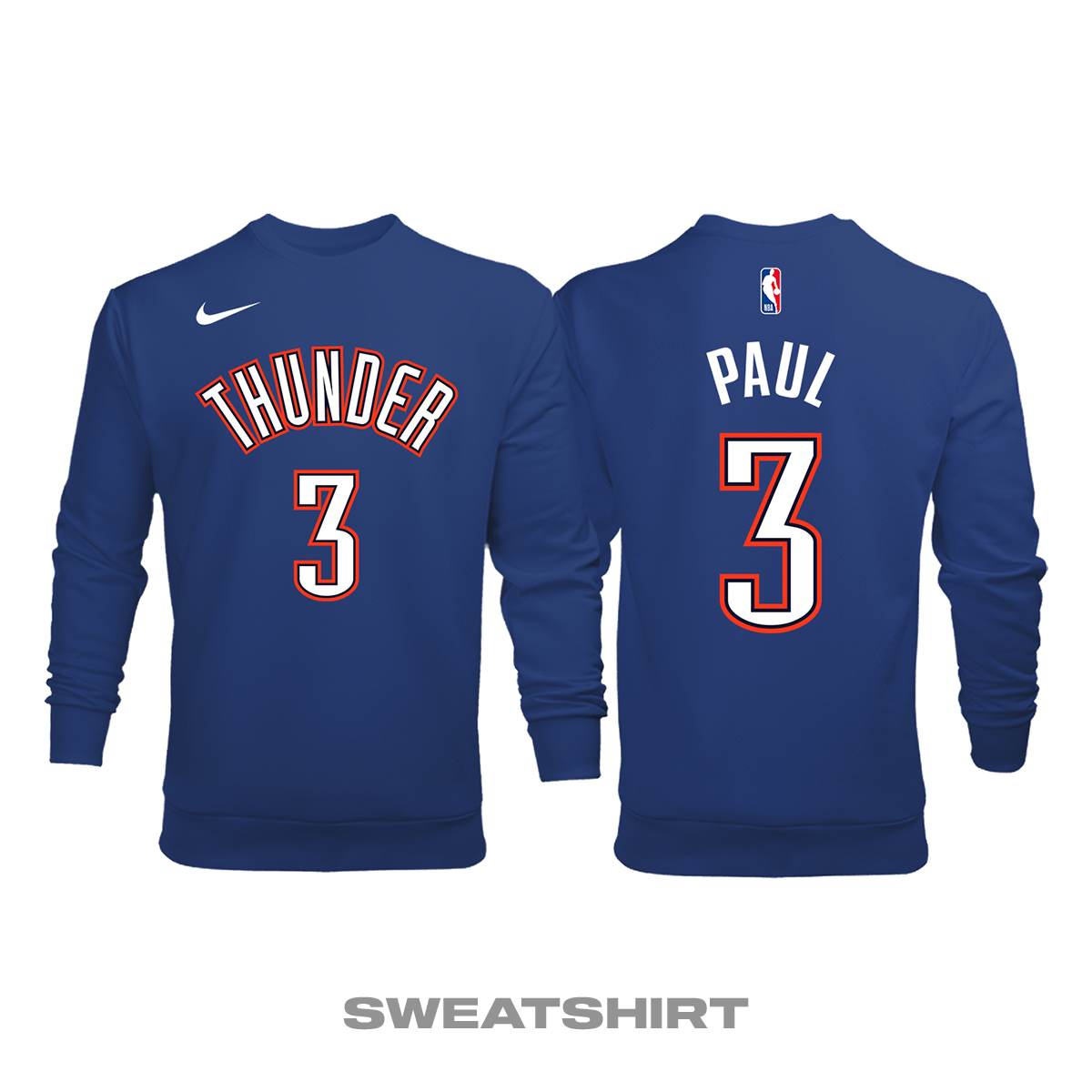 Oklahoma City Thunder: Icon Edition 2019/2020 Sweatshirt 4XL