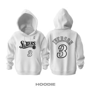 Philadelphia 76ers: Roundball Classic - White Kapüşonlu Hoodie